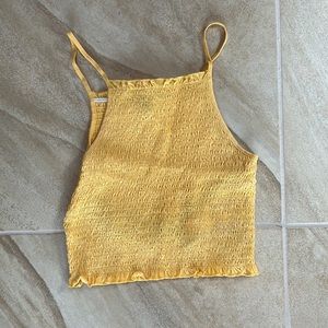 Forever 21 size small yellow tank top